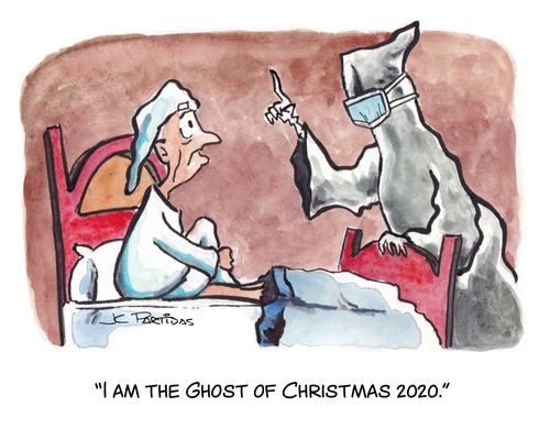 "I am the Ghost of Christmas 2020."
