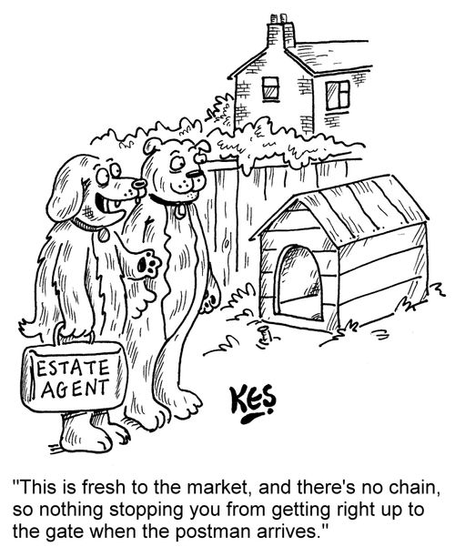 "This is fresh to the market, and there's no chain, so nothing stopping you from getting right up to the gate when the postman arrives."
