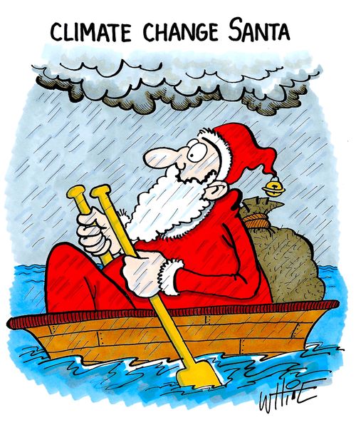 Climate change santa...