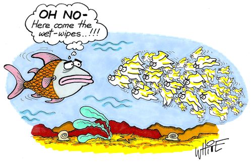 OH NO - Here come the wet-wipes..!!!