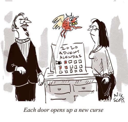 "Each door opens up a new curse."