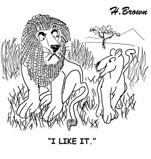 "I like it."