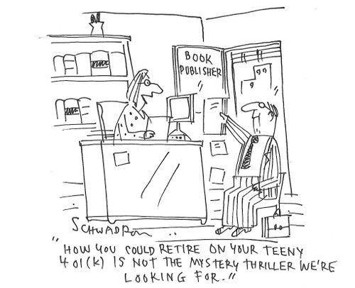 "How you could retire on your teeny 401(k) is not the mystery thriller we're looking for."