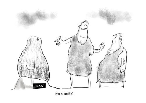 "It's a 'selfie.'"