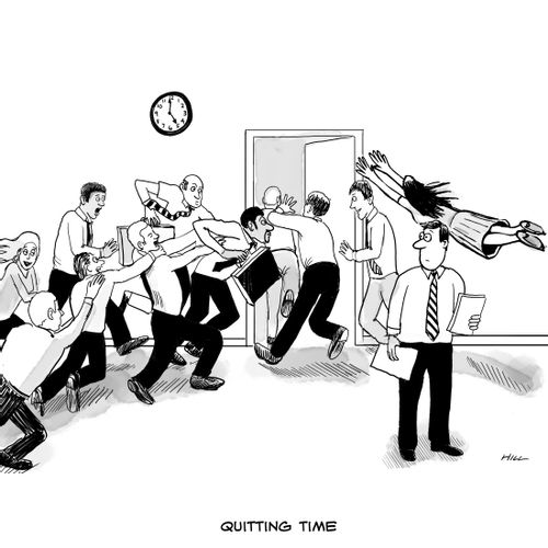 Quitting time