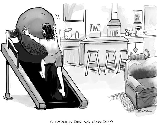 Sisyphus during Covid