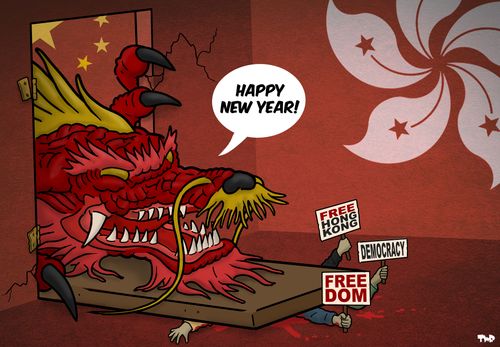 Crackdown in Hong Kong
