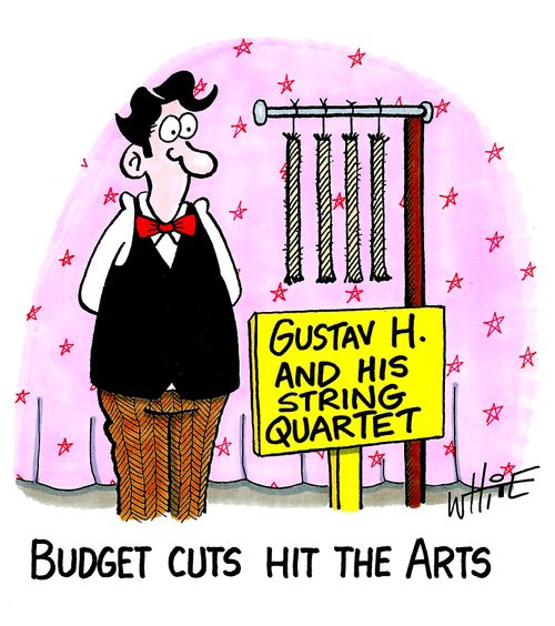 Budget cuts hit the Arts...