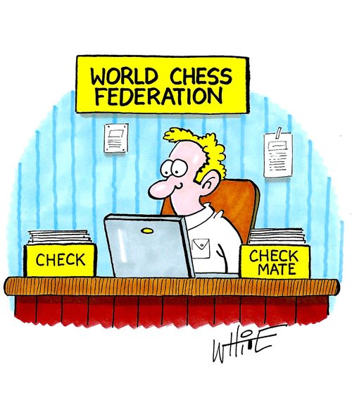 Chess federation office...
