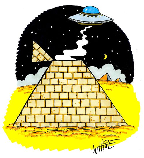 Pyramid UFO...
