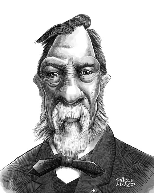 Louis Pasteur Caricature