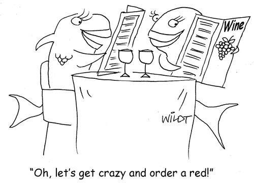 Oh, let's get crazy and order a red!
