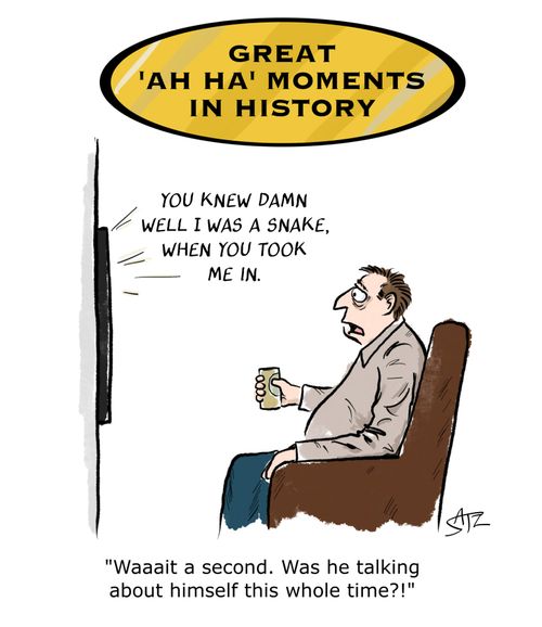 "Great 'Ah Ha' moments in History 