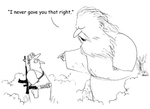 "I never gave you that right." 