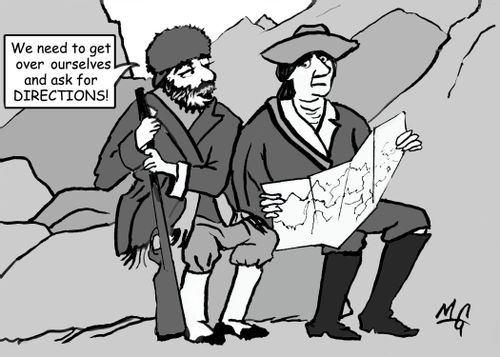 "We need to get over ourselves and ask for directions!"