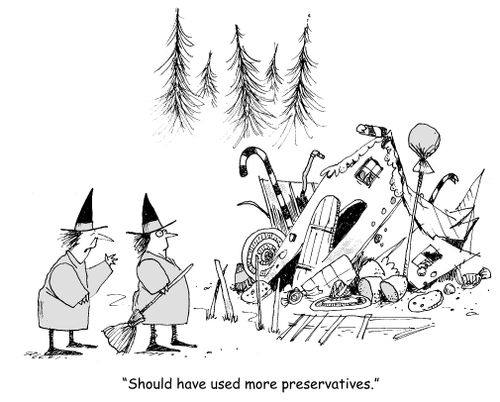 "Should have used more preservatives." 