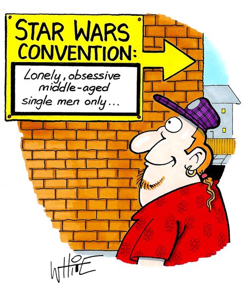 Star Wars convention...