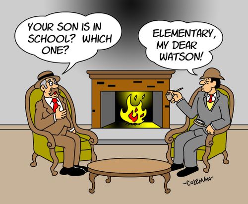 Sherlock Holmes Discusses His Son's Education