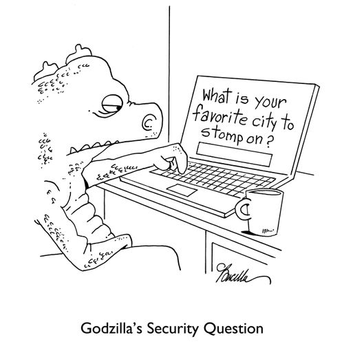 Godzilla's Security Question