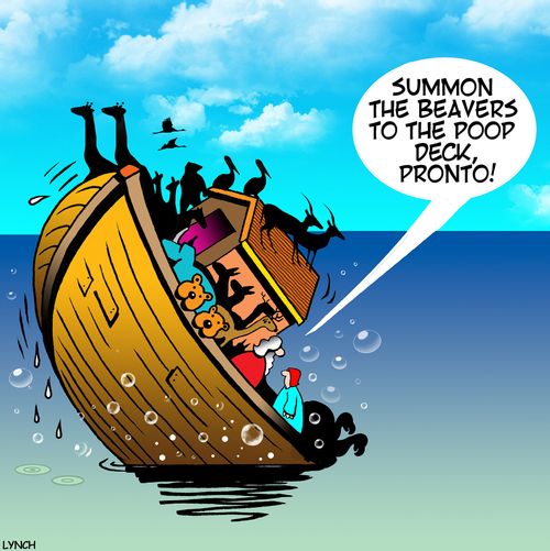 Summon the beavers to the poop deck, pronto!"