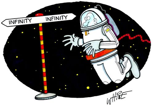 Infinity signpost...