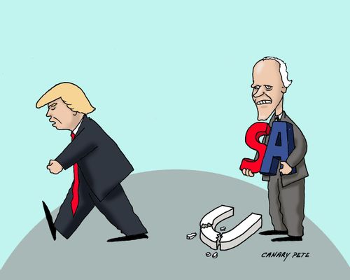 Trump and Biden