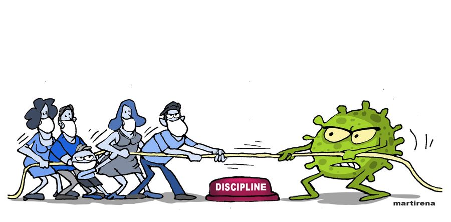  discipline in the face of the pandemic