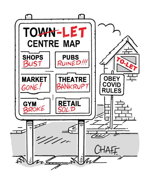To-Let Town Centre Map