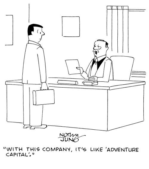 "With this company, it's like 'Adventure Capital."