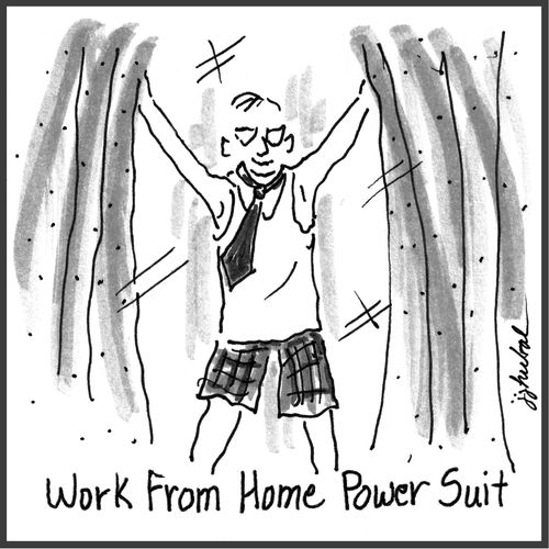 Work From Home Power Suit