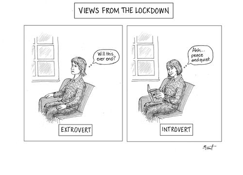 Extrovert vs. Introvert in Lockdown