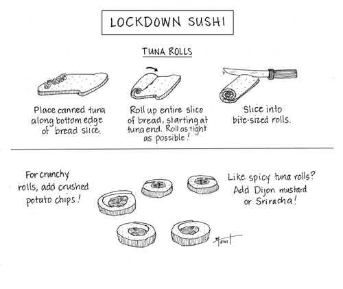 Lockdown sushi