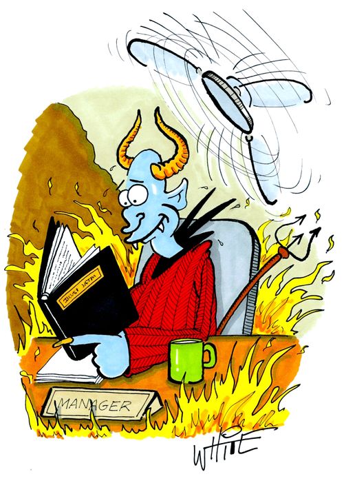 Hell's fan...