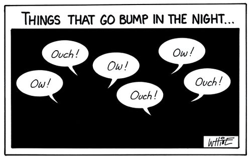 Things that go bump in the night...