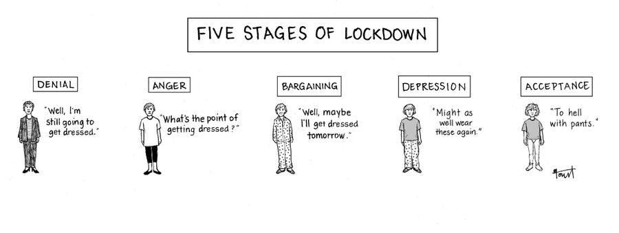 Five Stages of Lockdown