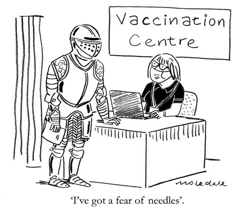 'I've got a fear of needles'