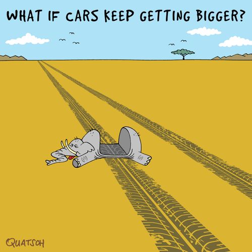What if cars keep getting bigger?