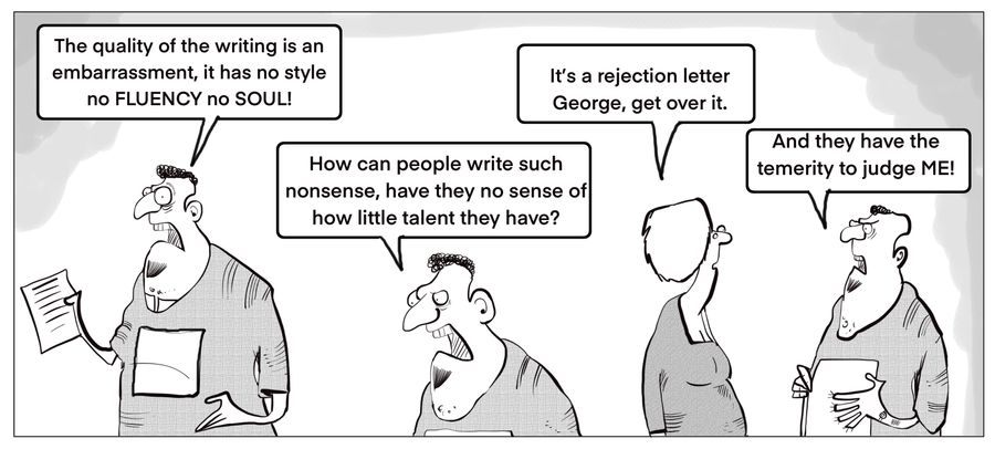 "The quality of the writing is an embarrassment, it has no style, no fluency, no soul!"