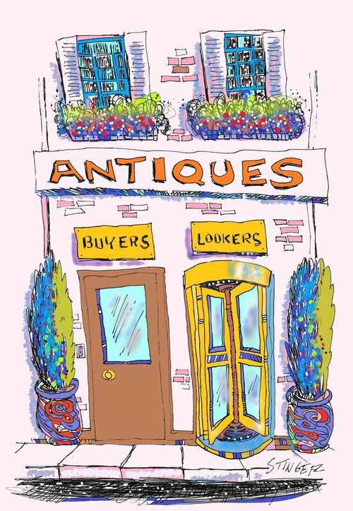 ANTIQUES: Buyers and Lookers
