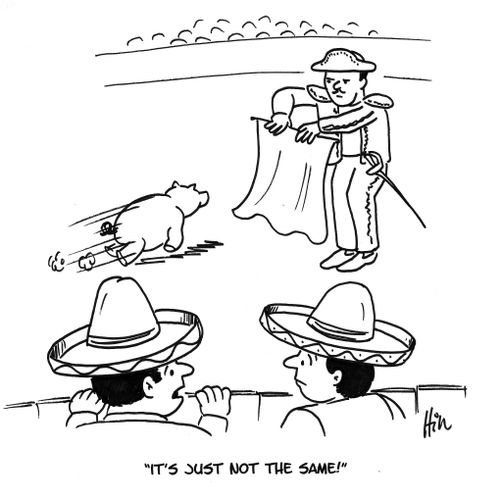 "It's just not the same."