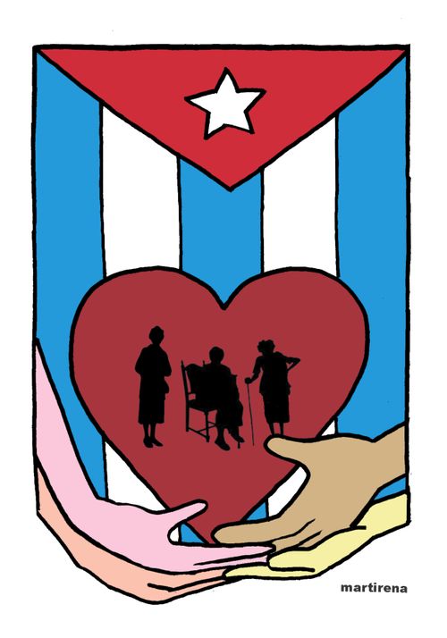 caring for the elderly in Cuba