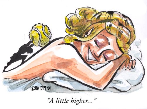 "A little higher..."