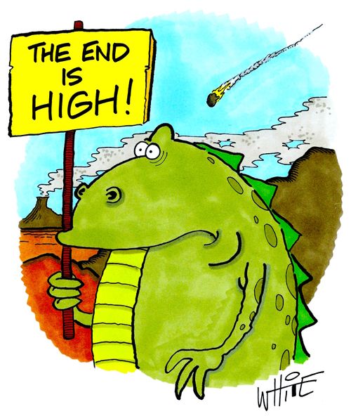 the end is high...