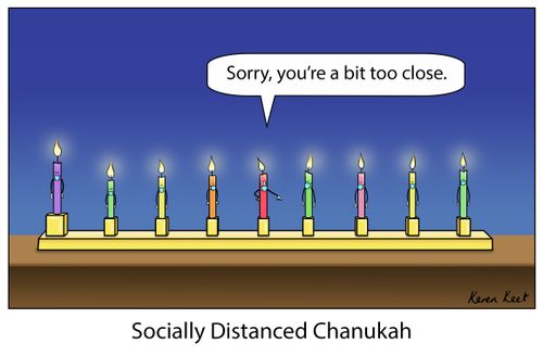 Socially Distanced Chanukah