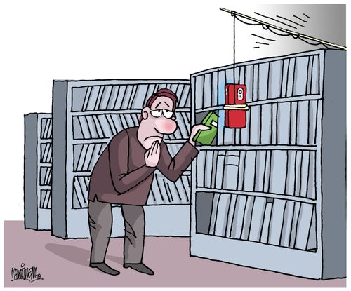 Mobile phones replace books