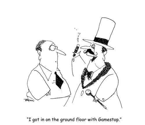 "I got in on the ground floor with Gamestop."