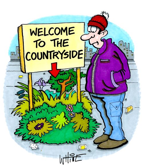 Welcome to the countryside...
