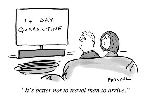 "It's better not to travel than to arrive."
