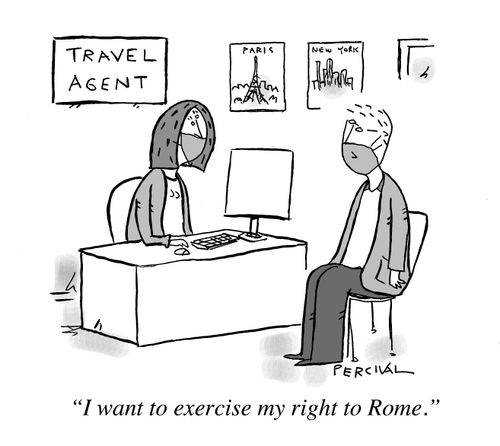 "I want to exercise my right to Rome."
