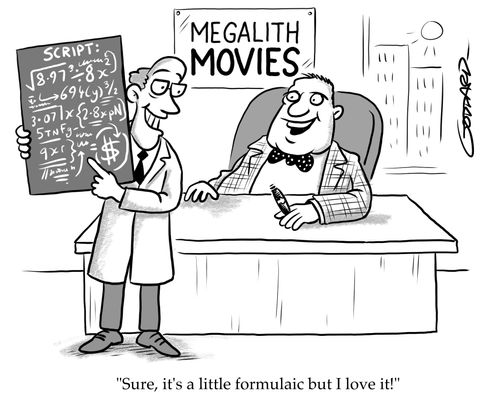 "Sure, it's a little formulaic but I love it!"